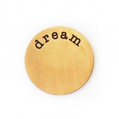 Dream Plate - Brass Tone